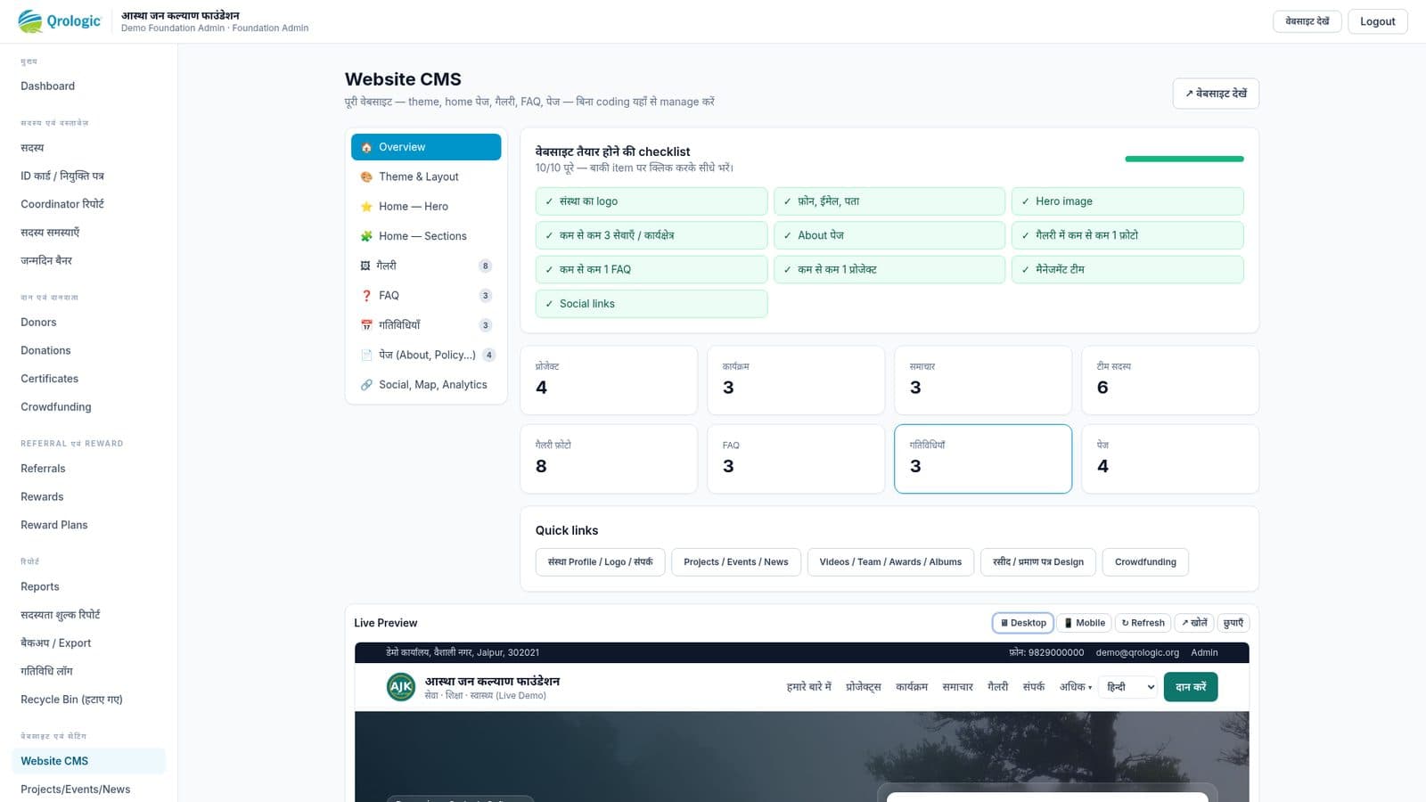 Website CMS